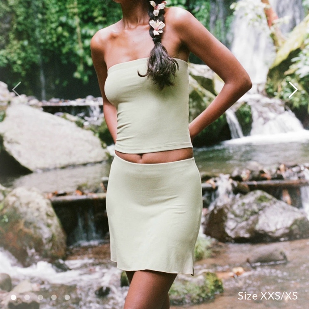 Indigo Luna earth angel skort in Aloe